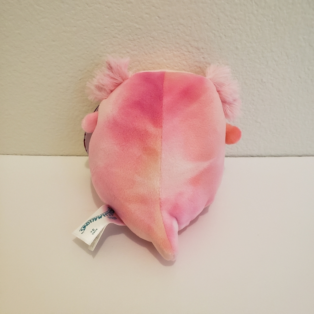 Aleka the Axolotl 5" Squishmallow Plush NEW Pink Tie Dye Valentine - Picture 3 of 5